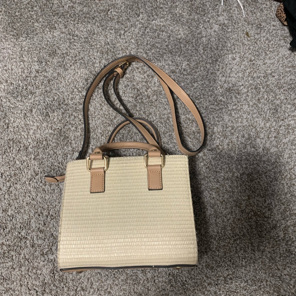 Boho Straw Purse with additional strap